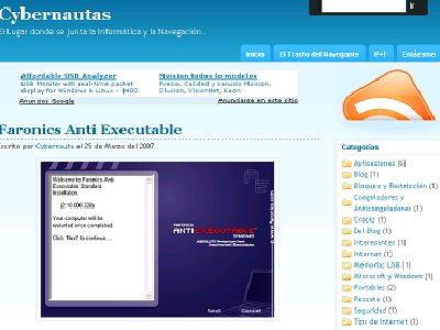 Cybernautas tiene nuevo Blogger!