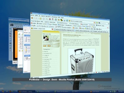 TopDesk, creando el Flip3D de Windows Vista en Windows XP