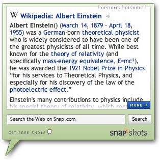 Captura de Wikipedia