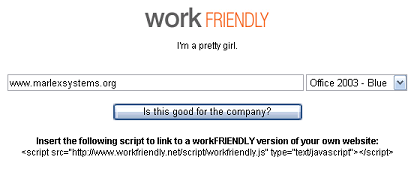 Work Friendly