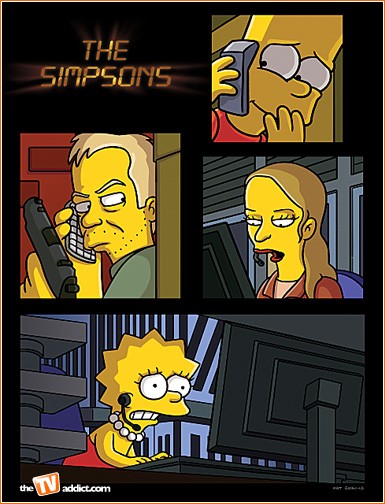 24 al Estilo de Los  Simpsons