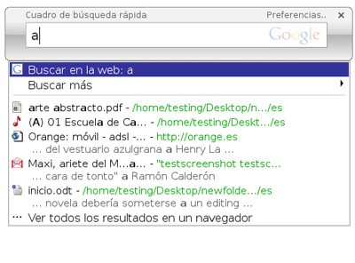 Google Desktop ya está disponible en Linux