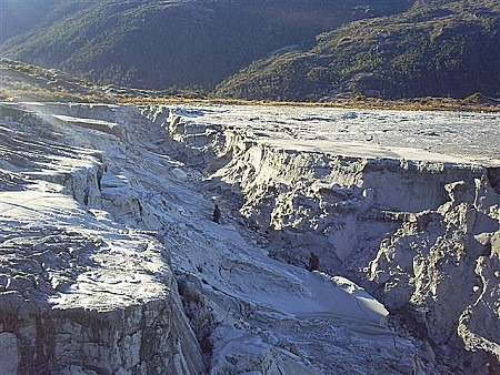 Lago desaparece en Chile Lago desaparece en Chile