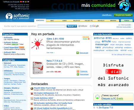 Nueva Cara Softonic