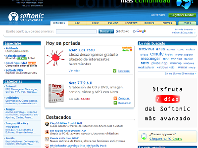 Softonic, el sitio de Descarga Gratis de Aplicaciones, estrena nuevo diseño