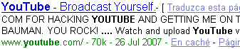Hackean YouTube