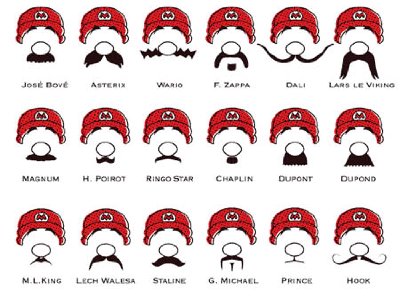 Y si los Bigotes de Mario Bros fueran de otra Forma?