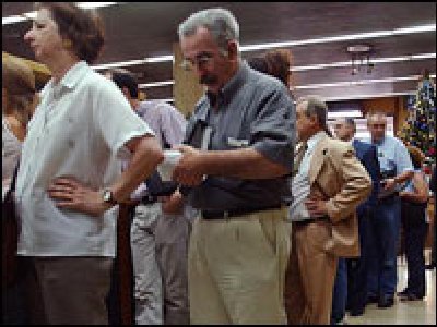 Conversación en el Banco