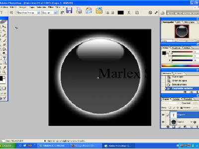Como hacer una esfera de Cristal Resplandeciente con Photoshop