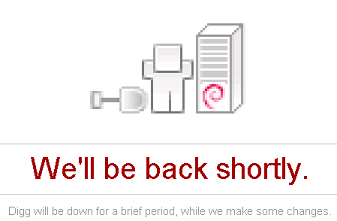 Digg.com esta fuera de Servicio