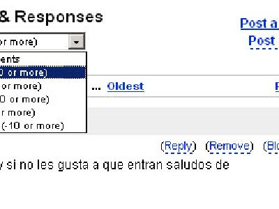 YouTube ahora permite puntuar los Comentarios