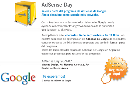 Adsense Day Argentina
