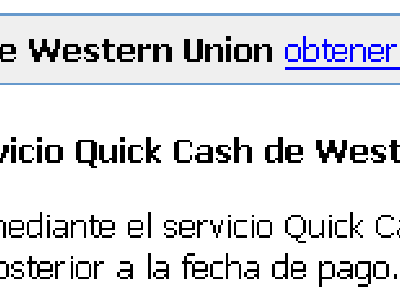 Pagos Adsense por Quick Cash de Western Union ahora en más Paises