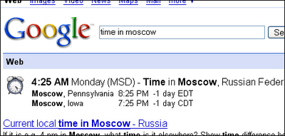 Google se cree reloj