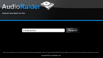 Audio Raider, busca y descarga música de Internet gracias a Google