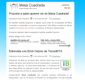 Imagen de Mesa Cuadrada: Ningún Blogger está a Salvo…