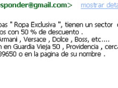 Nuevo formato de Correo Spam 