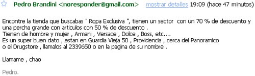 Nuevo tipo de Spam