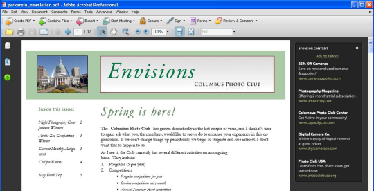 Adobe y Yahoo! Prueban poner publicidad en PDF