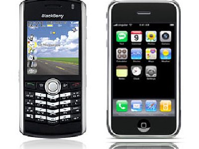 Los de BlackBerry aseguran que el Teclado del iPhone posee 