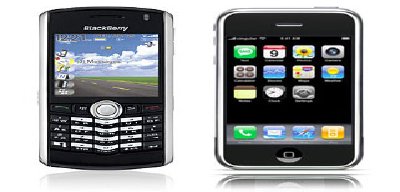 Los de BlackBerry aseguran que el Teclado del iPhone posee 