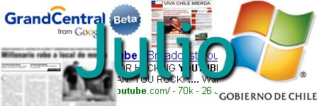 Recuento de noticias tecnológicas de julio 2007 en MarlexSystems