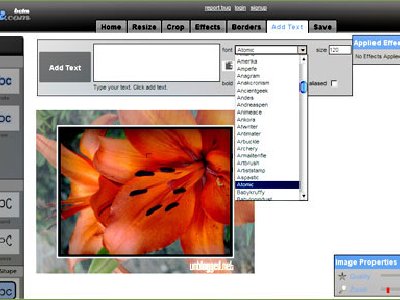 Pikifx, el Photoshop en línea para editar imágenes