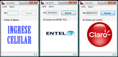 Ver de que compañia es un numero de telefono