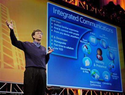 Microsoft saca cuentas alegres en Beneficios para la Compañía