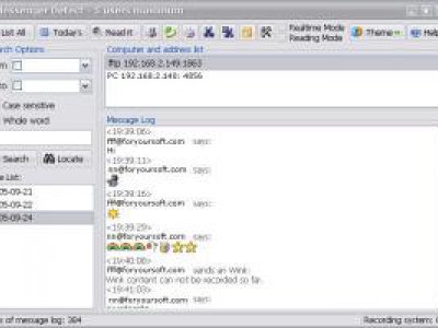 Espiar las Conversaciones de MSN de una Red Local con Messenger Detect