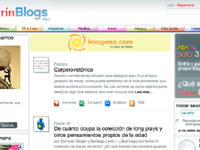 Y un día, llego Clarín Blogs
