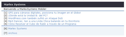 MarlexSystems versión WAP