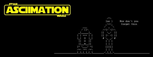 Stars Wars ASCII
