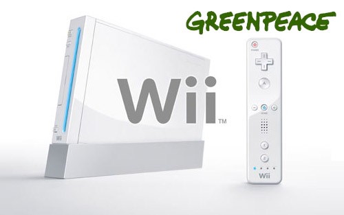 La Nintendo Wii es poco ecológica según Greenpeace