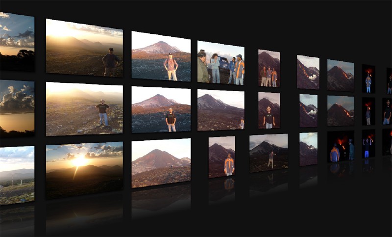 Piclens mostrando imágenes en 3D