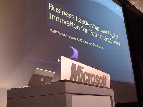 ¿Qué notebook usa Steve Ballmer?
