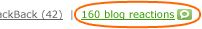 Linkcount de Technorati