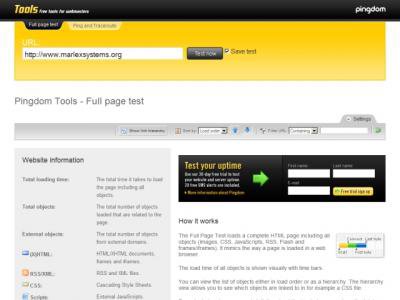 Ver cuánto demora una página web en cargar