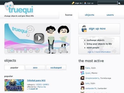 Truequi, intercambiando cosas en internet
