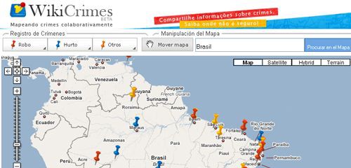 Wikicrimes, conoce países y lugares inseguros