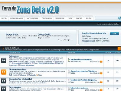 Relanzamiento de Zona Beta: Ahora en vBulletin