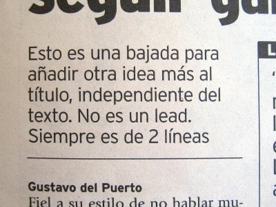 Entiende, que sólo son dos líneas