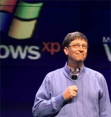 Windows XP Bill Gates