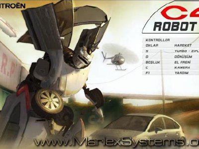 Juego: Citröen C4 Robot, transfórmate en el Robot del Spot de TV