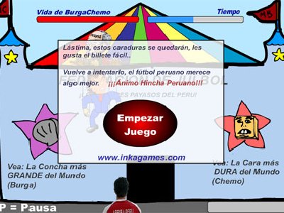 Desahógate hincha, el juego para que los peruanos se desahoguen a pelotazos