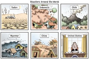 Desastres alrededor del mundo