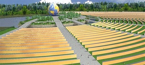 Muralla del mundo, muralla con los nombres de las personas