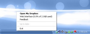 icono barra de estado dropbox