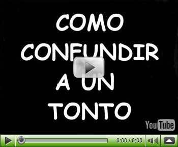 Imagen de cómo confundir a un tonto