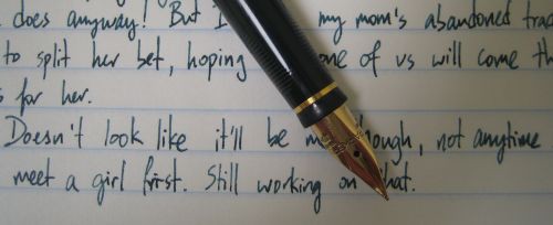 Escribiendo un post en mi blog